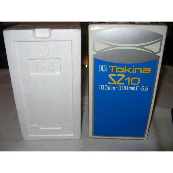 Tokina SZ10 100mm - 300mm F-5.6 Camera Lens For Nikon F, AI, EL, EM Original Box - Picture 10 of 10